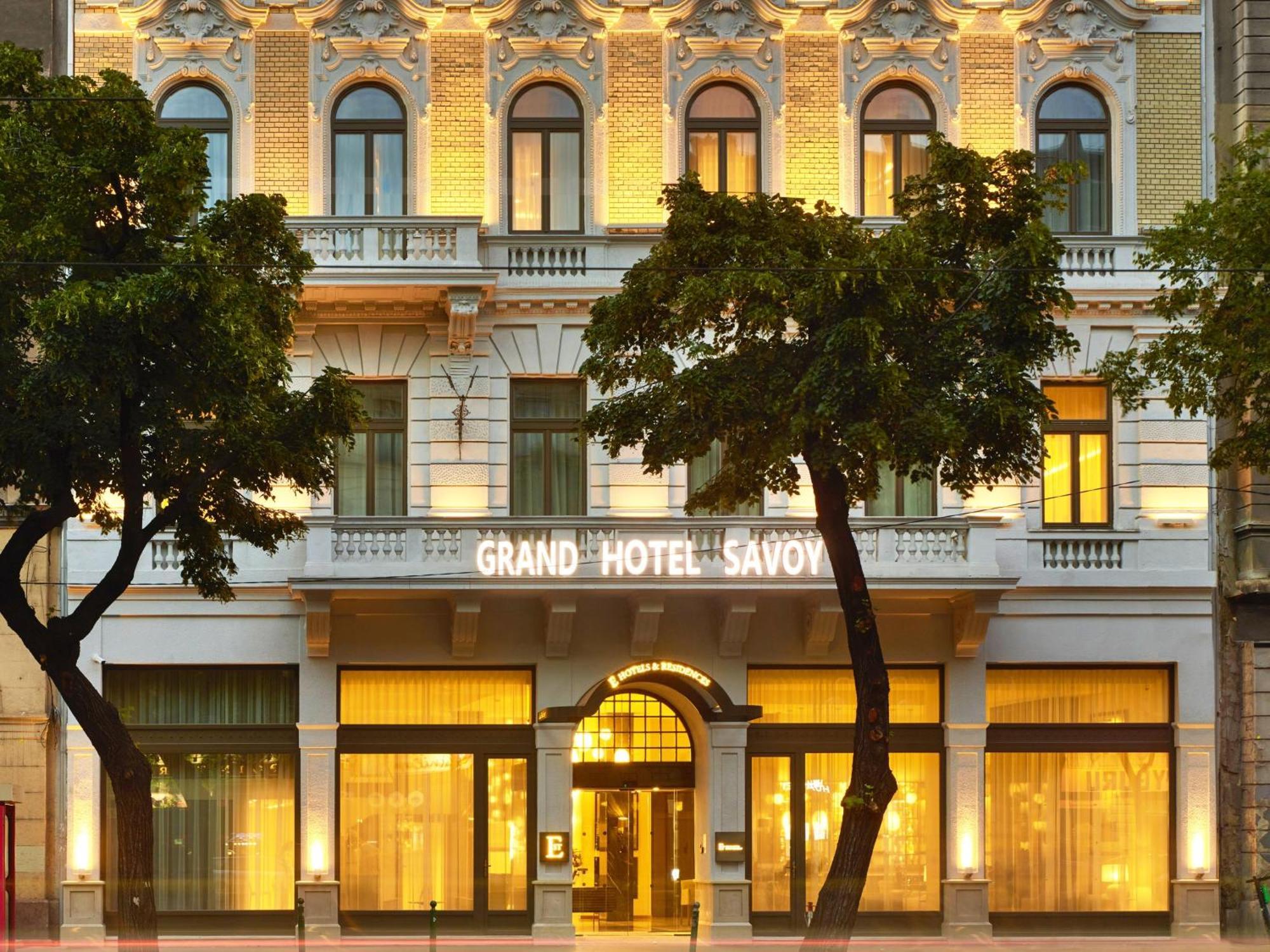 Est Grand Hotel Savoy Будапешт Экстерьер фото